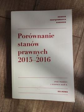 Porównanie stanów prawnych 2015-2016 wyd. Od.nowa