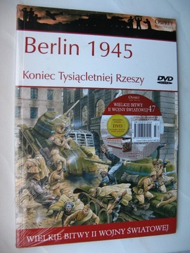 Osprey: Berlin 1945, książka + DVD/Nowa