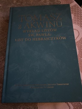 Tomasz z Akwinu wykład listów do Hebrajczyków