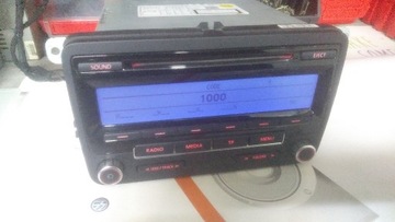 VW RADIO RCD310 Blaupunkt KOD mp3