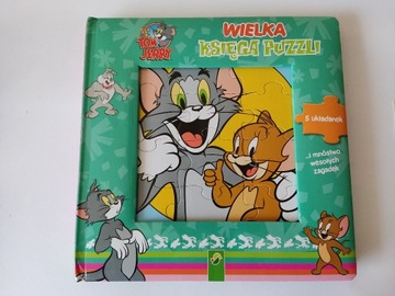 Tom i Jerry wielka księga puzzli 3+