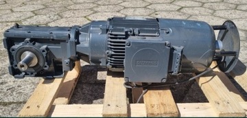 Nowy motoreduktor Siemens 320obr silnik 3kw hamule