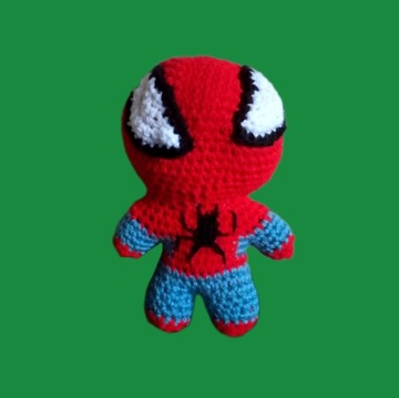 Spiderman na szydełku