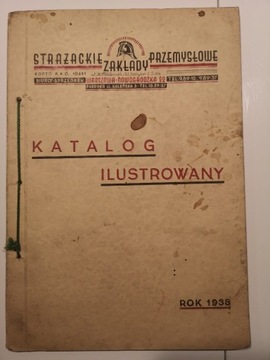 Katalog Ilustrowany Straż 1938 Płóciennik UNIKAT!
