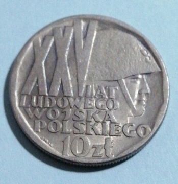 10 zł 1968 XXV lat LWP