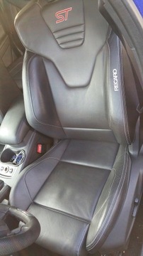 Fotele Recaro Ford Focus ST MK3 Grzane +Kanapa... 