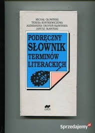 Podręczny słownik terminów  literackich