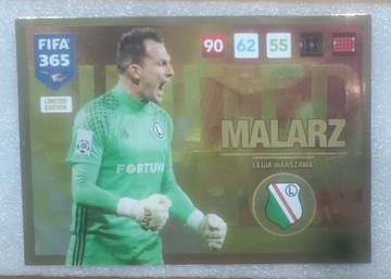Malarz limited edition Fifa 365 2017 Panini Legia