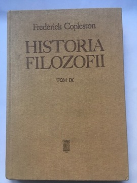 Historia Filozofii Tom IX F.Copleston