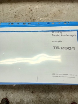 Katalog części MZ TS 250