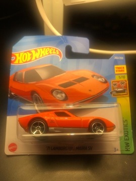 HOT WHEELS 71 LAMBORGHINI MIURA SV