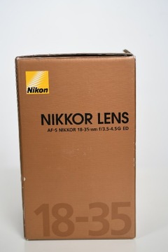 NIKON AF-S NIKKOR 18-35 f/3,5-4,5 G ED