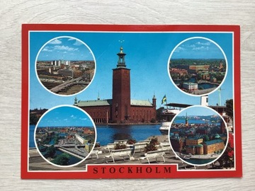 Sztokholm pocztówka