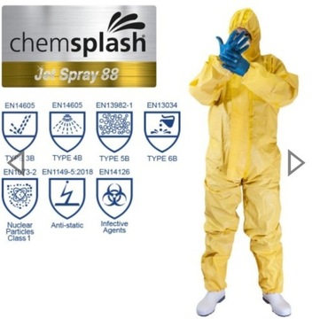 Kombinezon Chemsplash Jet Spray 88 r.XL, 2XL, 3XL