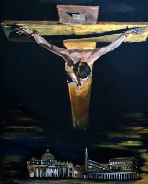 „Chrystus św. Jana od Krzyża” Salvadora Dali obraz