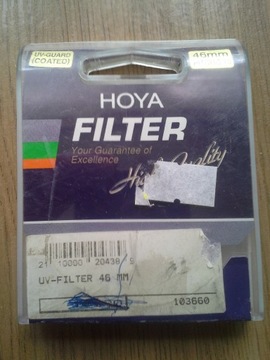 Filtr UV Hoya, nowy, 46mm