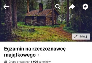 Egzamin na rzeczoznawcę majątkowego, zapraszamy;) 