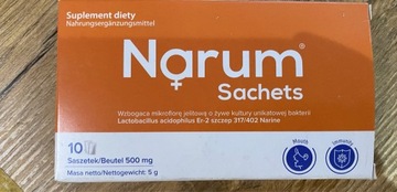 Narrum sachets w trakcie i po antybiotykoterapii 