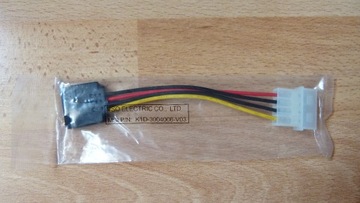 Kabel zasilający Molex (M) - Sata (F), 15 cm