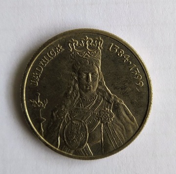 Moneta 100 zł ,,Jadwiga" z 1988 roku