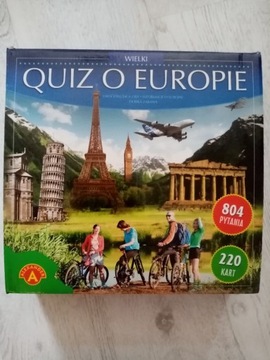 2 szt-Quiz o Europie, Geografia Polski