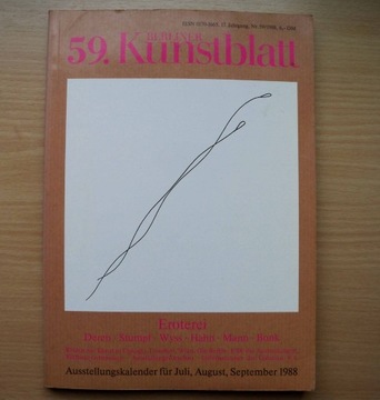 59 Berliner Kunstblatt nr 59/1988