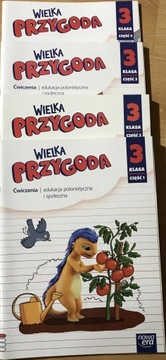 Ćw.eduk.polonistyczna kl.3 cz.1-4 Wielka przygoda