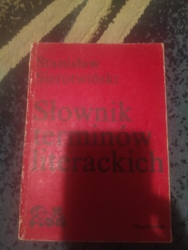 Słownik terminów literackich 