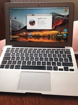  i5 MacBook Air 11 cali A1370 apple laptop SSD
