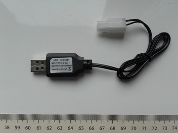 Ładowarka KET USB do akumulatorów 3,6V 250mA, wtyc