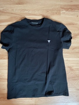 Guess - koszulka czarna Super Slim Fit XL