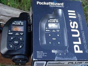 Pocket Wizard Plus III Radio Slave Transceiver 