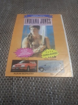 Album z gum  Indiana Jones Amex , lata 90