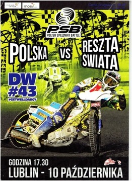 Polska-Reszta Swiata 2015 r Lublin/czysty/