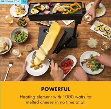 Nowy Appenzell Peak Grill raclette 