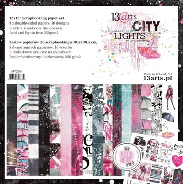 13arts scrapbooking City lights 12x12