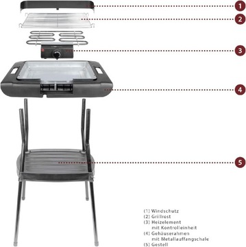 Grill stojący Clatronic BQS 3508 Barbecue