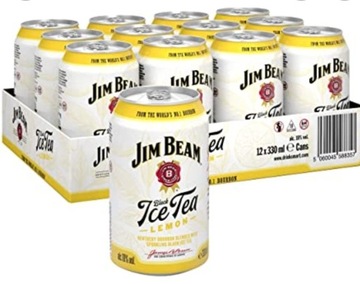   Jim Beam White & Ice Tea 12x330 ml zgrzewka 