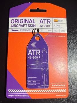 Aviationtag - ATR-42F FedEx - Część prawdziwego samolotu!