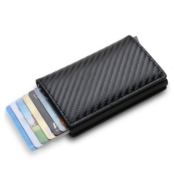 Skórzany portfel automatyczny