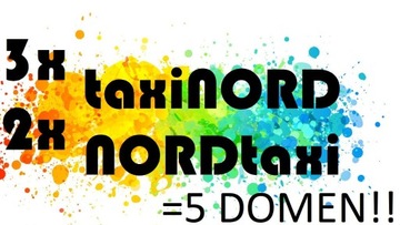 Domeny taxiNORD & NORDtaxi = 5 DOMEN