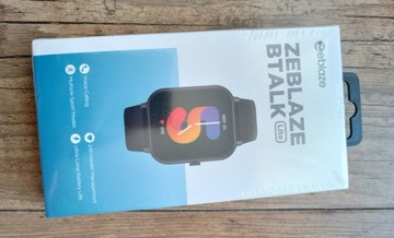 Nowy zafoliowany smartwatch zeblaze btalk lite czarny 