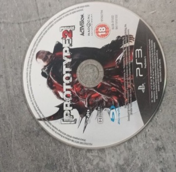 Płyta PROTOTYPE2 na PlayStation 3