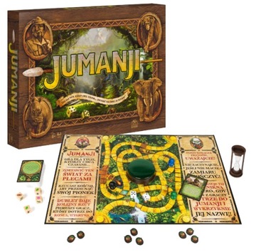 Spin Master Games Jumanji Gra planszowa Przygodowa