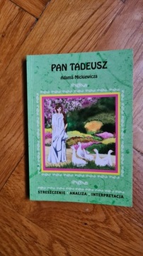 Streszczenie - Adam Mickiewicz "Pan Tadeusz"
