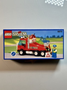 LEGO SYSTEM 6670 POMOC DROGOWA 1993 / UNIKAT