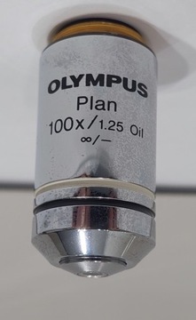 Obiektyw Olympus plan 100x/1.25 oil