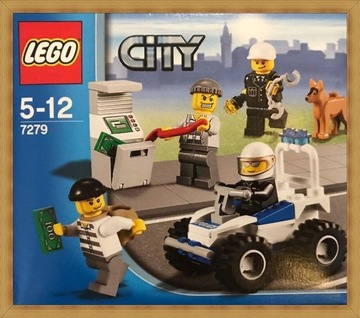 LEGO City 7279 - kolekcja minifigurek policyjnych