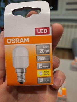 Żarówka LED E14 LODÓWKA T26 2,3W = 20W