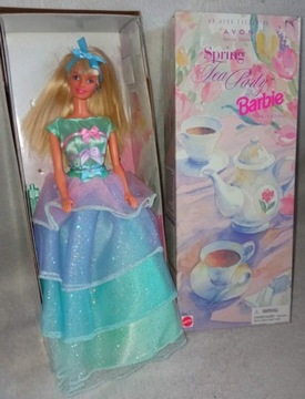Lalka Barbie Spring Tea Party Mattel 1997